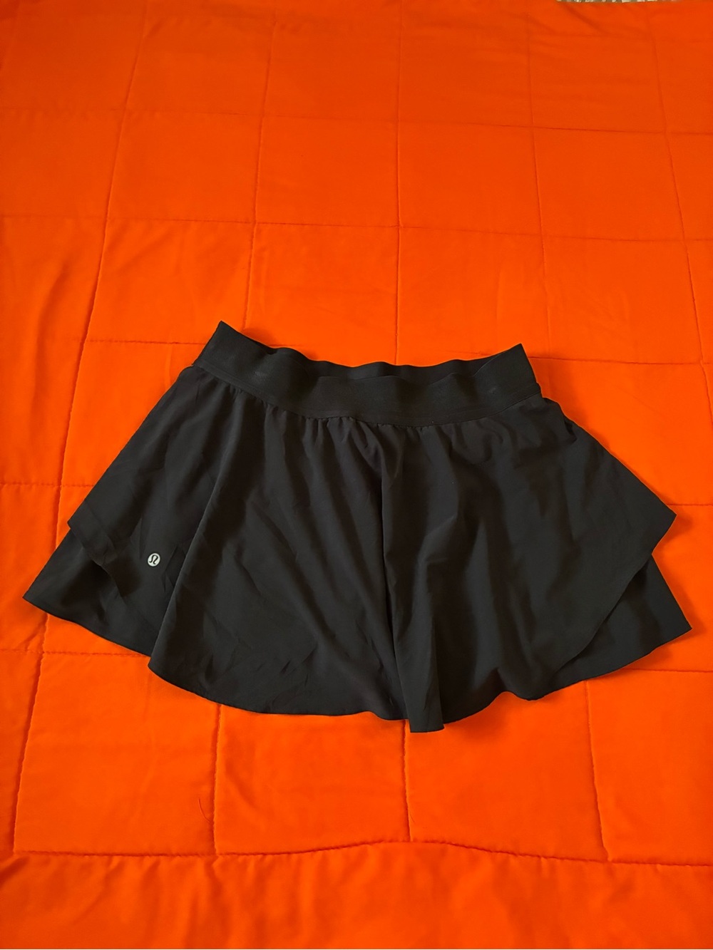 Lululemon Skort Womens 10 Black Gym & Running Tenis Casual